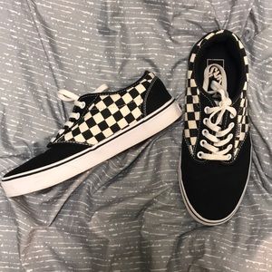 Checkered Vans